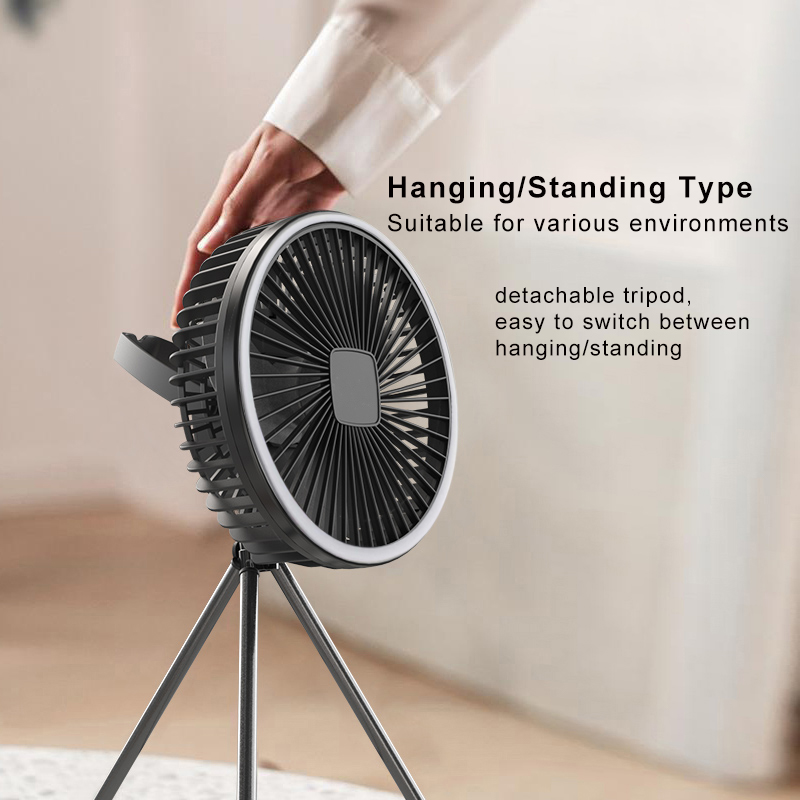 Portable Camping Fan 10000mAh  - огляд і ціна Outdoor Camping Misting Fan