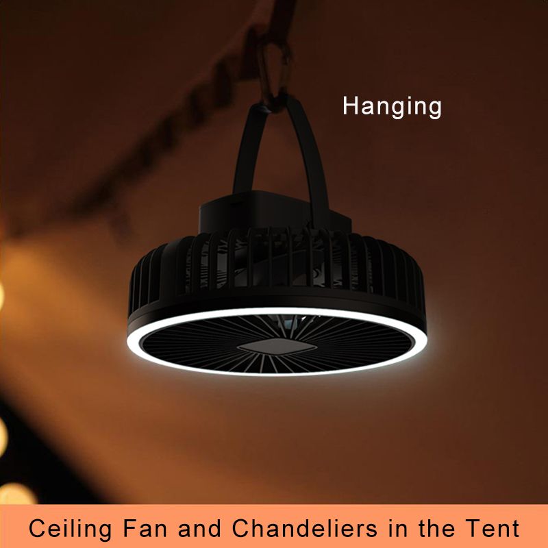 Portable Camping Fan 10000mAh  - огляд і ціна Outdoor Camping Misting Fan
