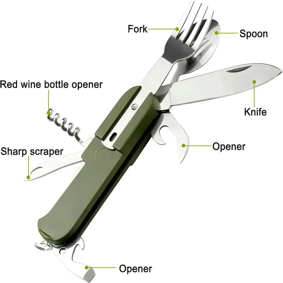 Camping Gear 5-in-1 Stainless  - огляд і ціна Camping Quiet