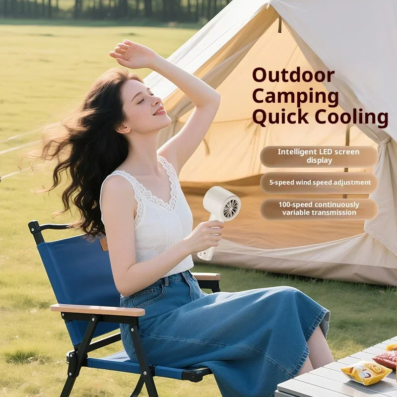 Portable Handheld Fan 100 Wind - огляд і ціна Outdoor Camping Misting Fan