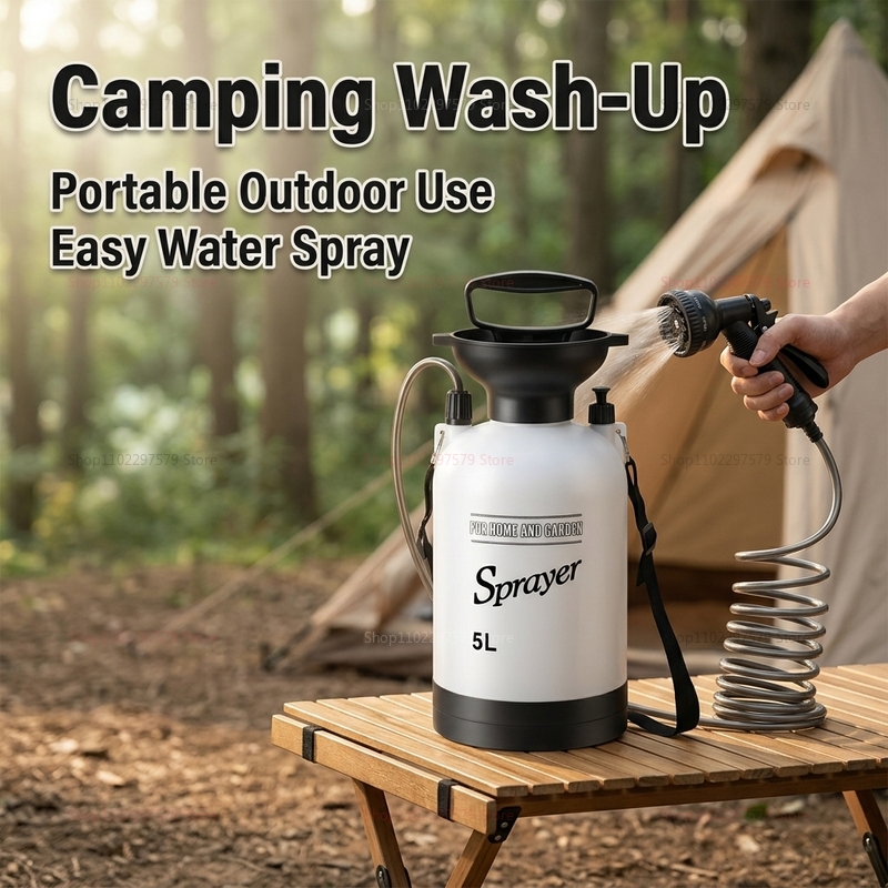 Portable Camping Shower 5L Man - огляд і ціна Portable Camping Shower