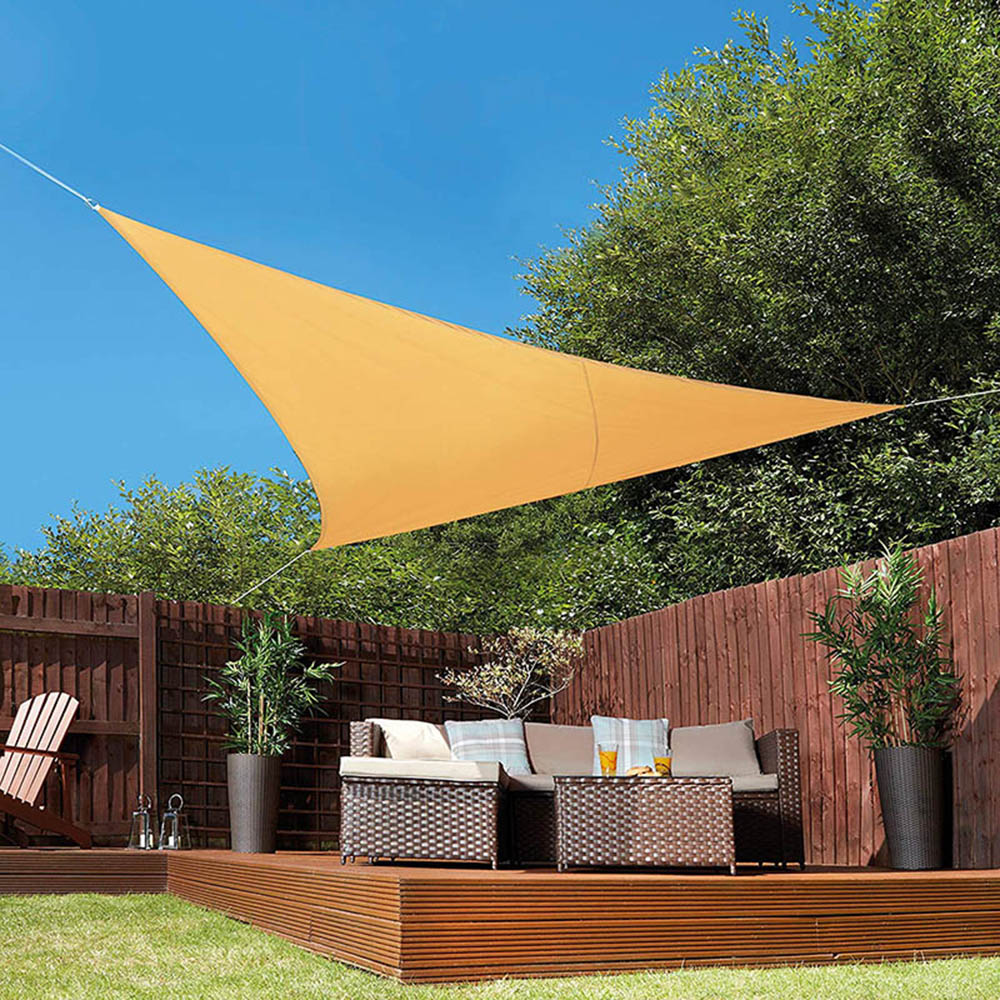 6x6x6m Triangle Sun Shelter Wa - огляд і ціна Waterproof Tarp Shelter