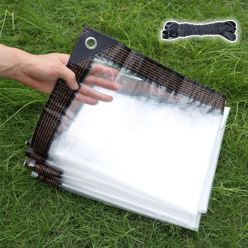 2x3m Transparent Plastic Garde - огляд і ціна Waterproof Tarp Shelter