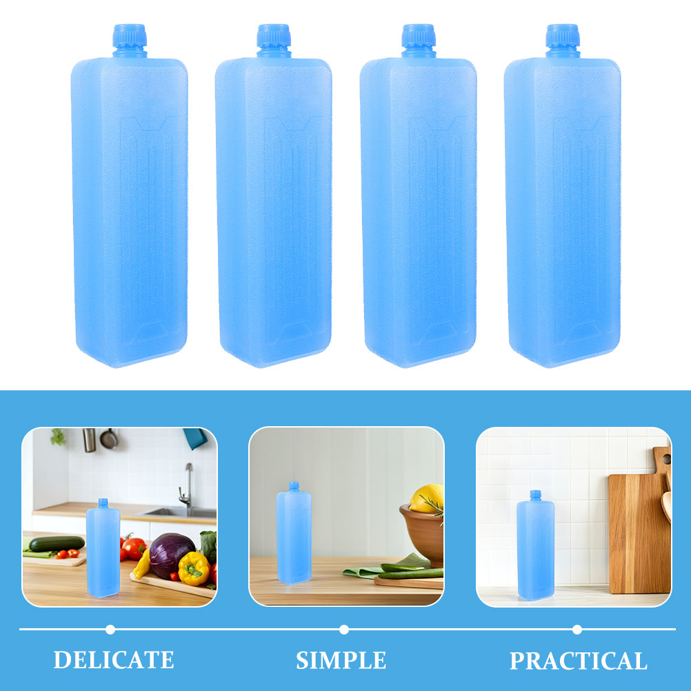 4Pcs Reusable Ice Storage Box  - огляд і ціна Camping Quiet