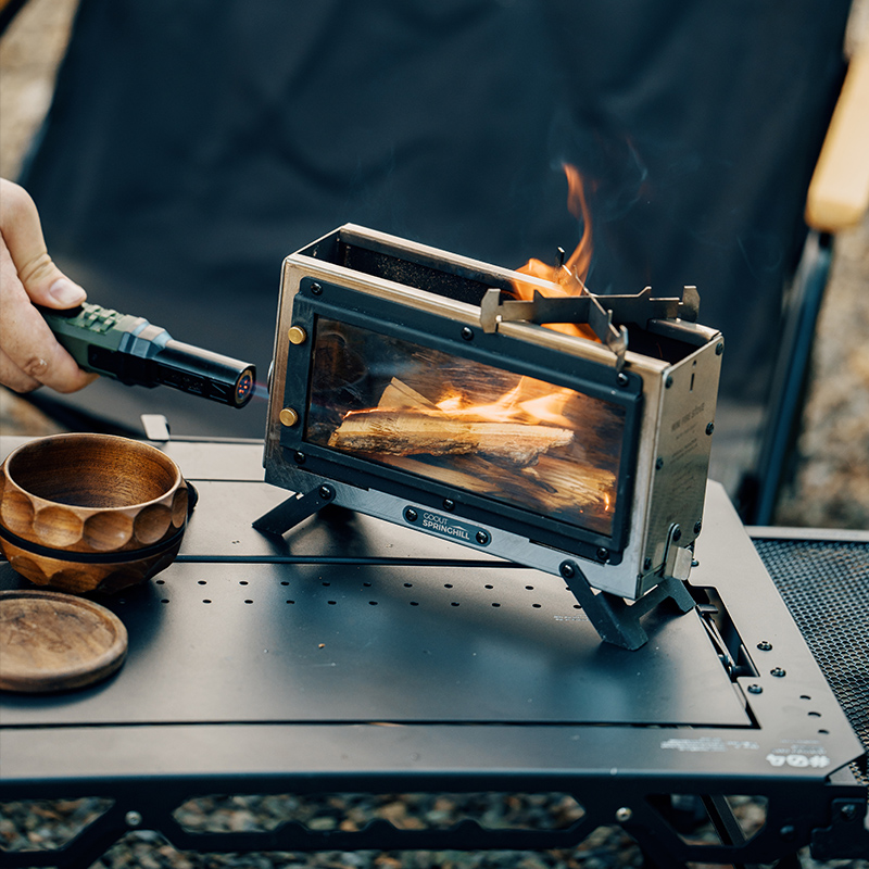 Goout Springhill Wood Stove Po - огляд і ціна Camping Quiet