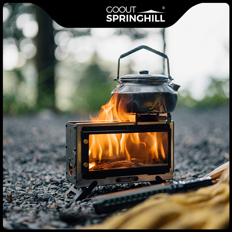 Goout Springhill Wood Stove Po - огляд і ціна Camping Quiet