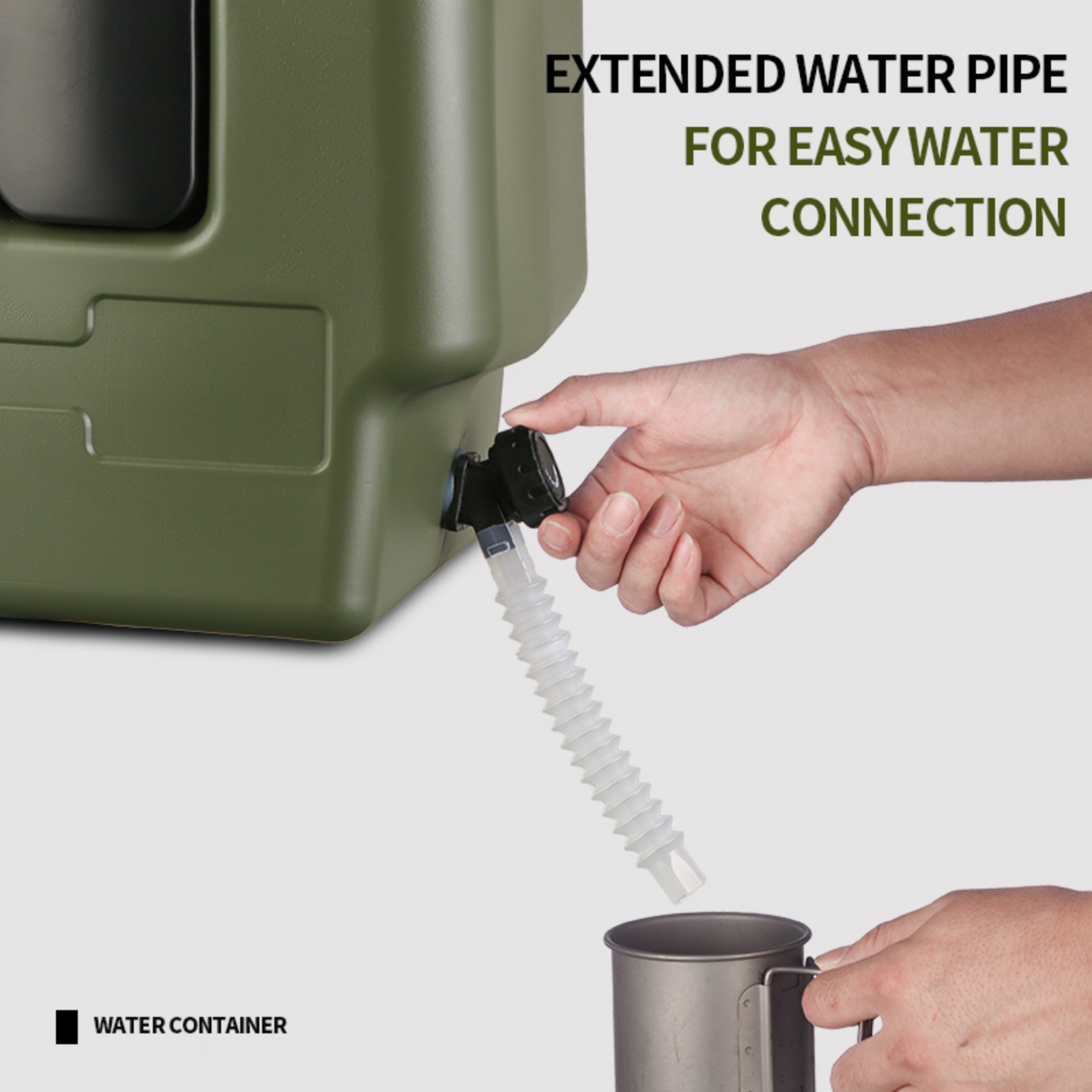 15/20L Portable Camping Water  - огляд і ціна Outdoor Camping Water Tank