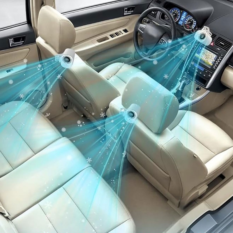 Cooling Fan Semiconductor Car  - огляд і ціна Camping Quiet