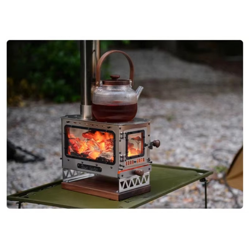 Mini Portable Stainless Steel  - огляд і ціна Outdoor Camping Fireplace