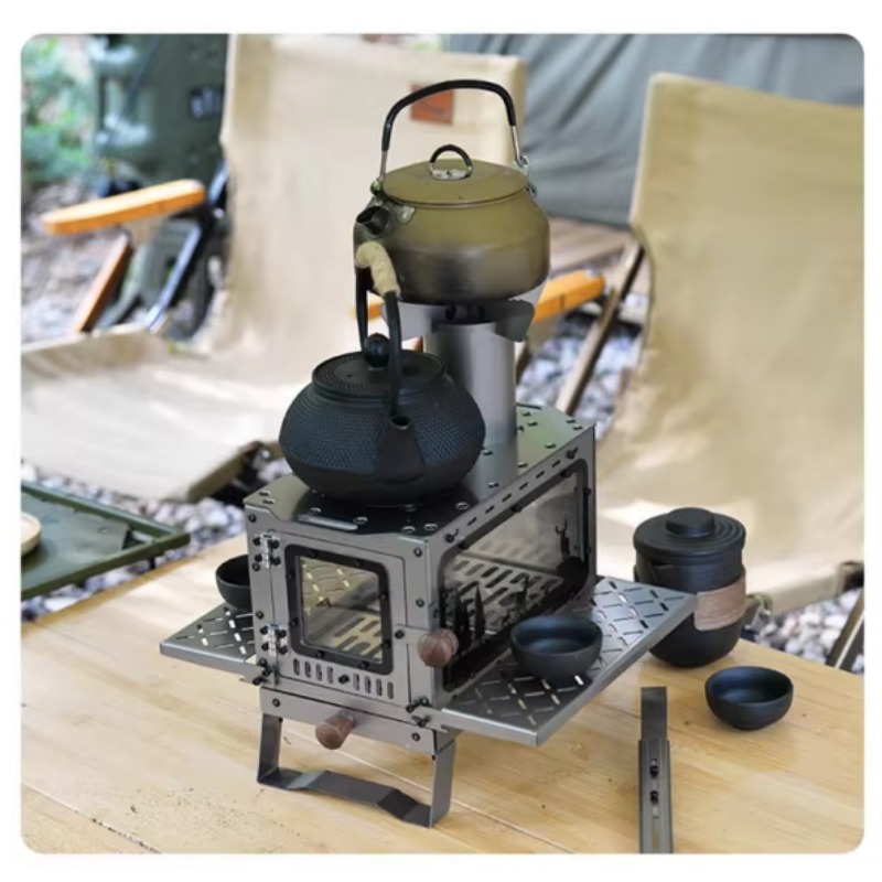 Mini Portable Stainless Steel  - огляд і ціна Outdoor Camping Fireplace