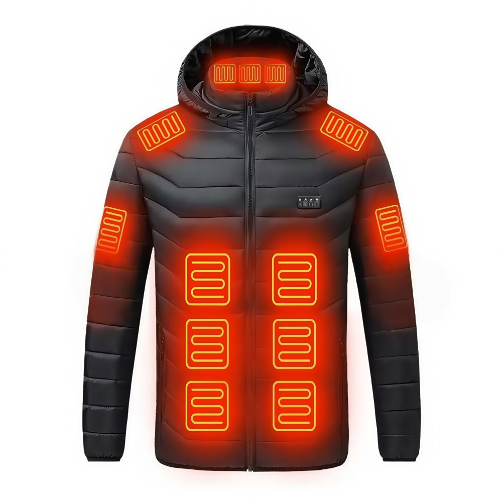 28 Areas Men Women's Heating J - огляд і ціна Camping Outdoor Clothing