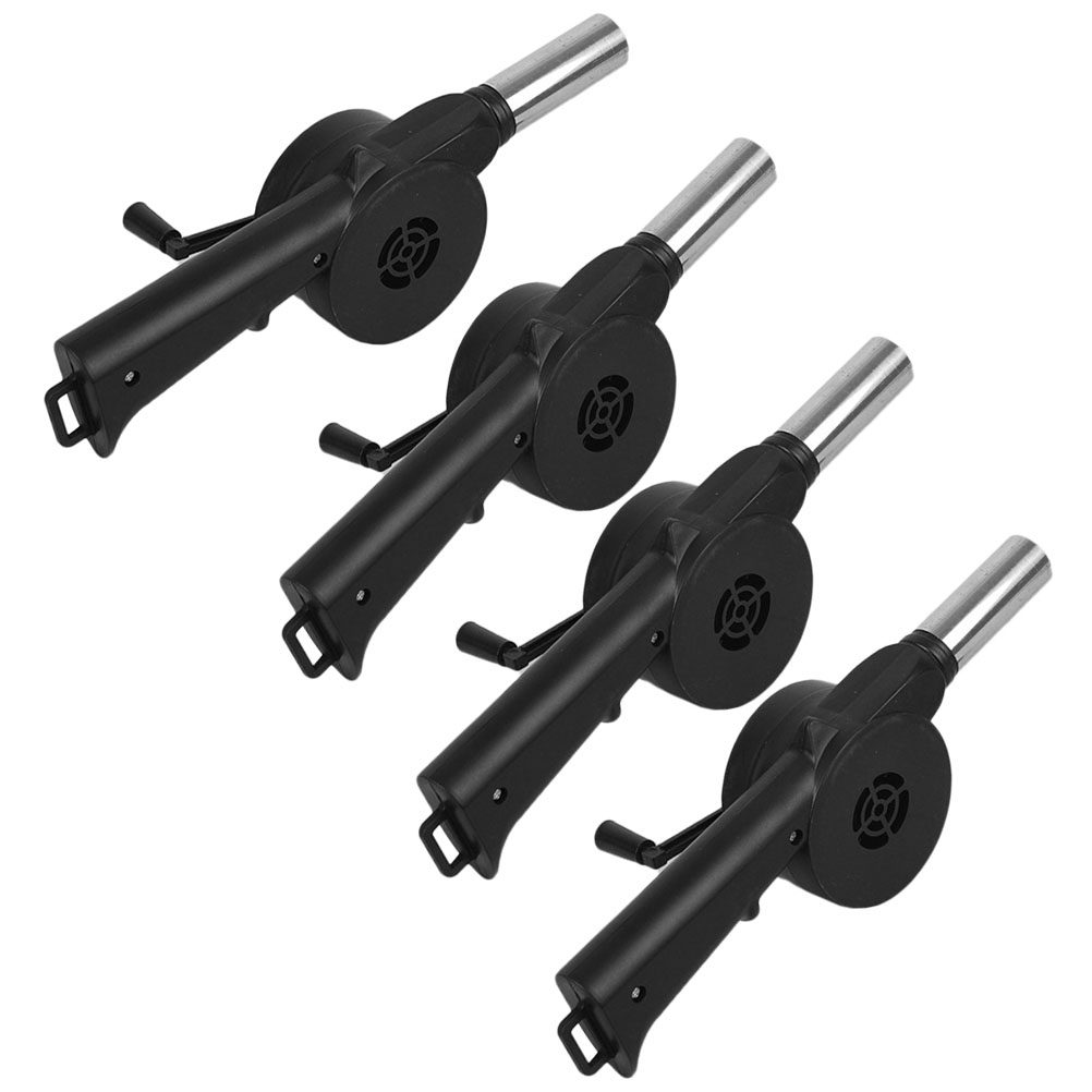 4Pcs Manual Barbecue Fan Porta - огляд і ціна Outdoor Camping Fireplace