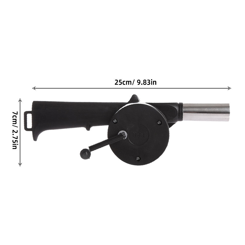 4Pcs Manual Barbecue Fan Porta - огляд і ціна Outdoor Camping Fireplace