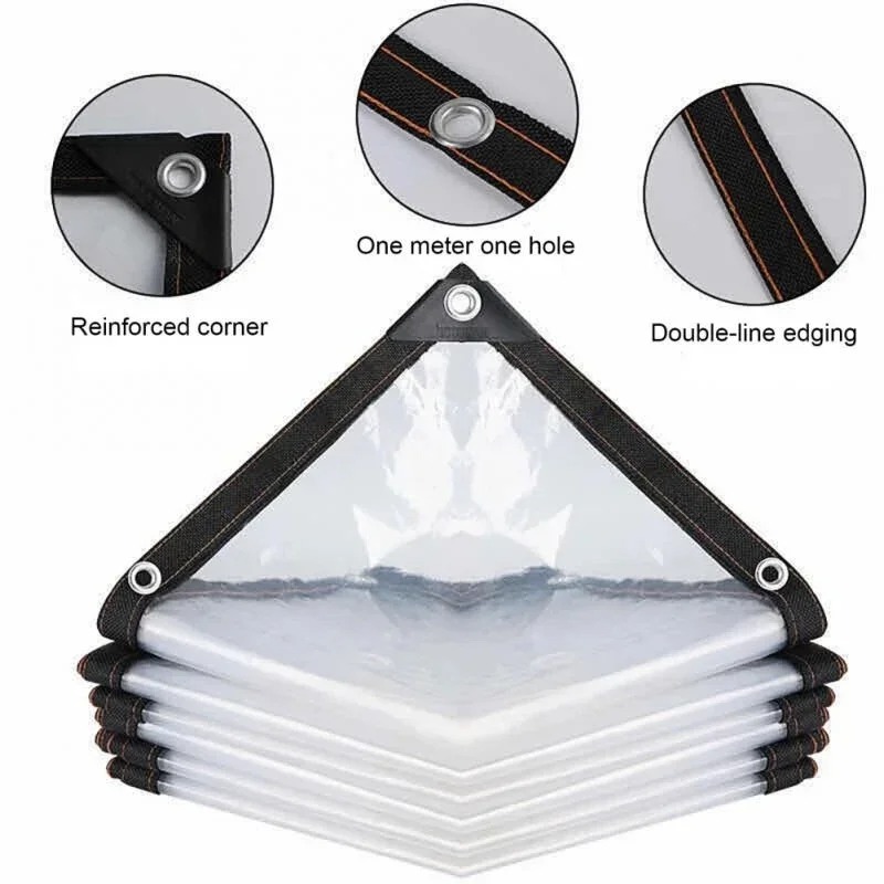 Thick Transparent PVC Tarp Hea - огляд і ціна Waterproof Tarp Shelter