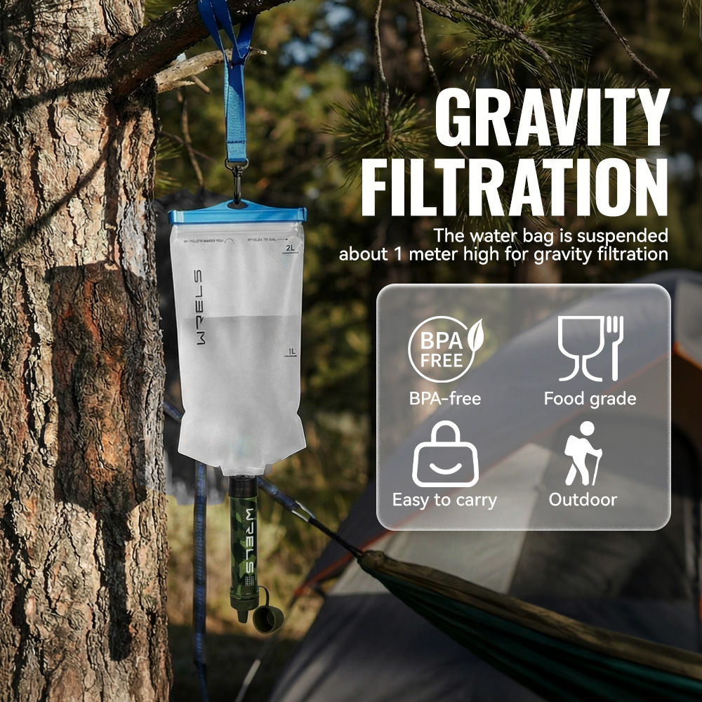 WRELS Outdoor Portable Water F - огляд і ціна Survival Kit
