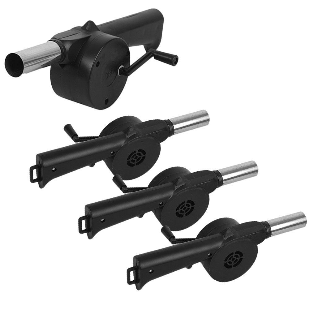 4Pcs Hand Crank Blower Manual  - огляд і ціна Outdoor Camping Fireplace