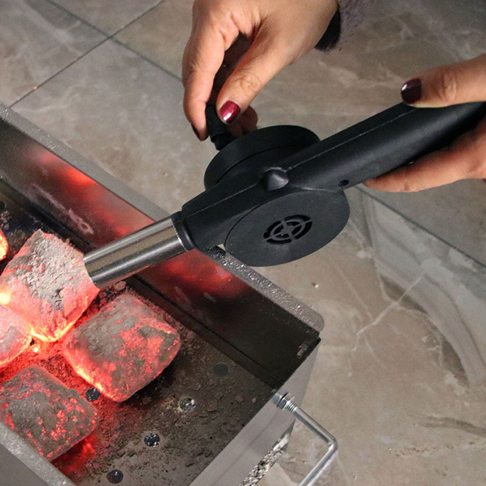 4Pcs Hand Crank Blower Manual  - огляд і ціна Outdoor Camping Fireplace