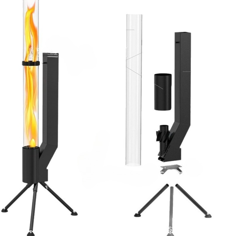 Vertical Rocket Stove - Bazook - огляд і ціна Outdoor Camping Fireplace