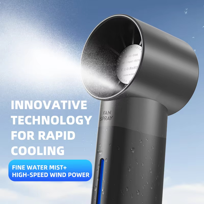 Handheld Small Fan Turbine Spr - огляд і ціна Outdoor Camping Misting Fan