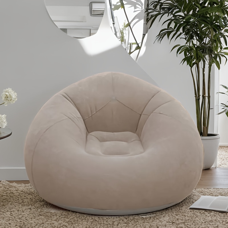 Flocked PVC Inflatable Sofa Ch - огляд і ціна Outdoor Camping Lounge Chairs
