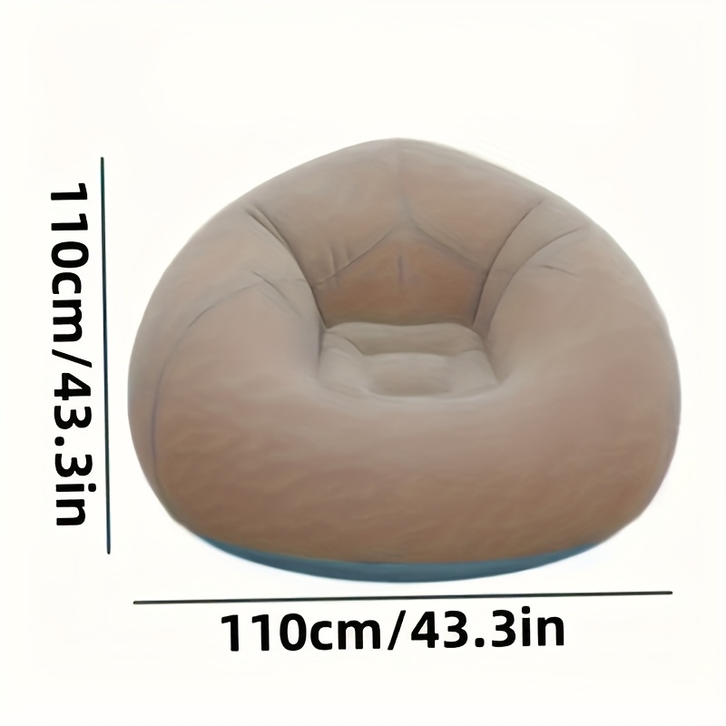 Flocked PVC Inflatable Sofa Ch - огляд і ціна Outdoor Camping Lounge Chairs